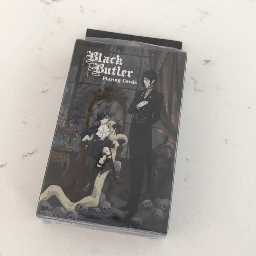 Black Butler playing cards (new unopened)